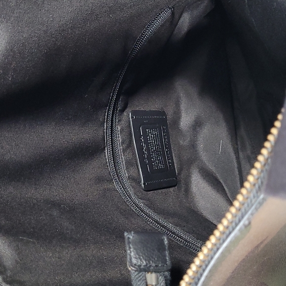 Coach Charles Foldover Tote with Camo Print F29706 - Picture 11 of 12